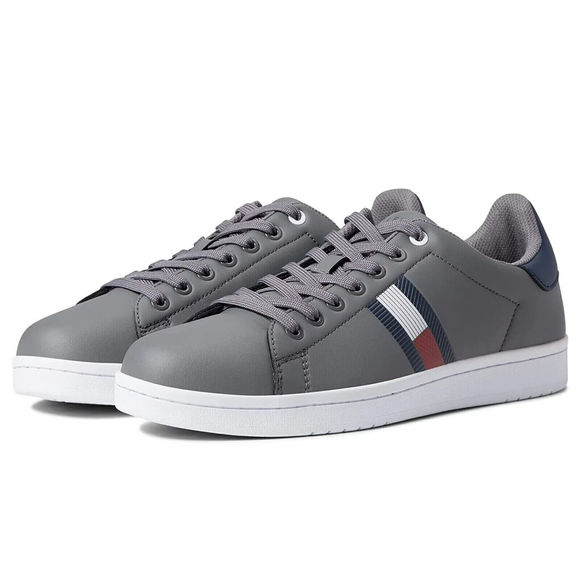 Tommy Hilfiger Men's Lampkin Cushioned Sneakers Shoes Gray 11.5 M 11 1/2